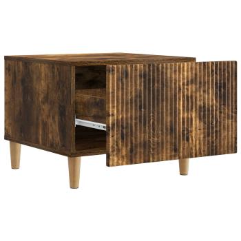 Couchtisch Geräucherte Eiche 49 x 50 x 40 cm Holzwerkstoff