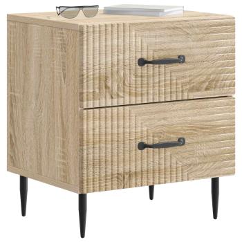 Nachttisch Sonoma-Eiche 43 x 34,5 x 47,5 cm Holzwerkstoff