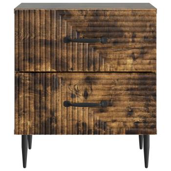 Nachttisch Räuchereiche 43 x 34,5 x 47,5 cm Holzwerkstoff