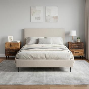 Nachttisch 2 Stk. Altholz 43 x 34,5 x 47,5 cm Holzwerkstoff