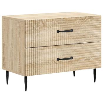 Nachttisch Sonoma-Eiche 62 x 34,5 x 47,5 cm Holzwerkstoff