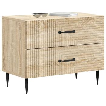 Nachttisch Sonoma-Eiche 62 x 34,5 x 47,5 cm Holzwerkstoff