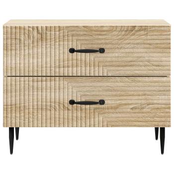 Nachttisch Sonoma-Eiche 62 x 34,5 x 47,5 cm Holzwerkstoff