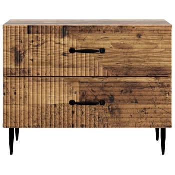 Nachttisch Altholz 62 x 34,5 x 47,5 cm Holzwerkstoff