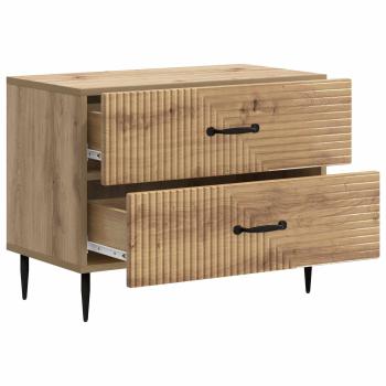 Nachttisch Artisan-Eiche 62 x 34,5 x 47,5 cm Holzwerkstoff