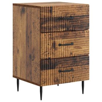 Nachttisch Altholz 43 x 41 x 66,5 cm Holzwerkstoff