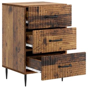 Nachttisch Altholz 43 x 41 x 66,5 cm Holzwerkstoff