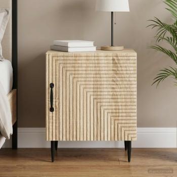 ARDEBO.de - Nachttisch Sonoma-Eiche 43 x 34,5 x 50 cm Holzwerkstoff