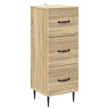 Schubladenschrank Sonoma-Eiche 33 x 34,5 x 89,5 cm