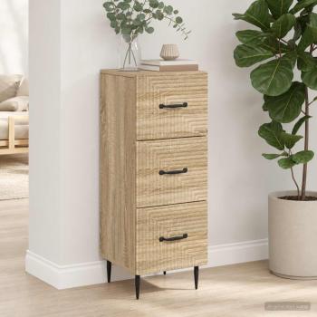 Schubladenschrank Sonoma-Eiche 33 x 34,5 x 89,5 cm