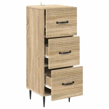 Schubladenschrank Sonoma-Eiche 33 x 34,5 x 89,5 cm