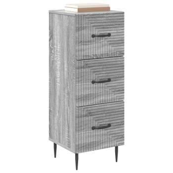 Schubladenschrank Graues Sonoma 33 x 34,5 x 89,5 cm