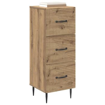 Schubladenschrank 33 x 34,5 x 89,5 cm Holzwerkstoff