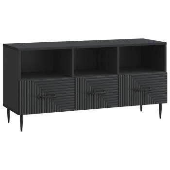TV-Schränk Schwarz 102 x 34,5 x 50 cm Holzwerkstoff