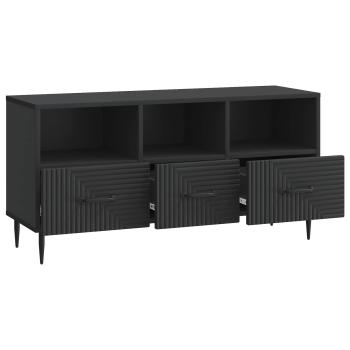 TV-Schränk Schwarz 102 x 34,5 x 50 cm Holzwerkstoff