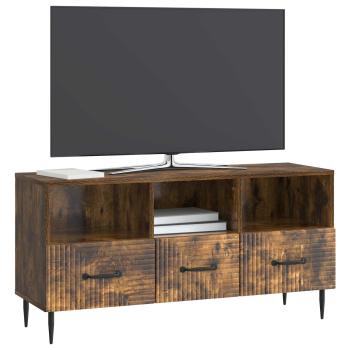 TV-Schränk Geräucherte Eiche 102 x 34,5 x 50 cm Holzwerkstoff