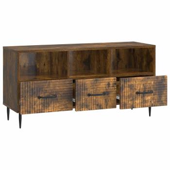 TV-Schränk Geräucherte Eiche 102 x 34,5 x 50 cm Holzwerkstoff