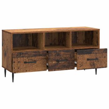 TV-Schränk Altholz 102 x 34,5 x 50 cm Holzwerkstoff