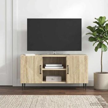 ARDEBO.de - TV-Schränk Sonoma-Eiche 102 x 34,5 x 50 cm Holzwerkstoff