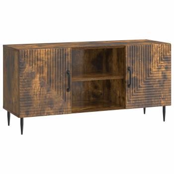 TV-Schränk Geräucherte Eiche 102 x 34,5 x 50 cm Holzwerkstoff