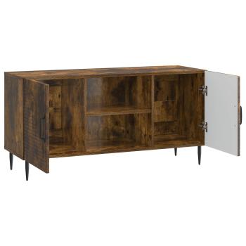 TV-Schränk Geräucherte Eiche 102 x 34,5 x 50 cm Holzwerkstoff