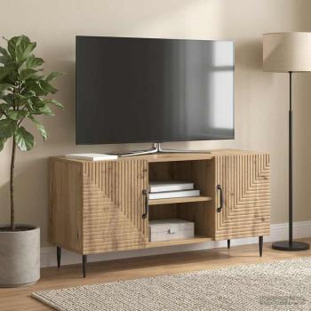 ARDEBO.de - TV-Schränk 102 x 34,5 x 50 cm Artisan-Eiche Holzwerkstoff