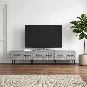 ARDEBO.de - TV-Schränk Graues Sonoma 147 x 34,5 x 30 cm Holzwerkstoff