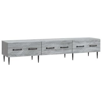TV-Schränk Graues Sonoma 147 x 34,5 x 30 cm Holzwerkstoff
