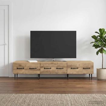 ARDEBO.de - TV-Schränk 147 x 34,5 x 30 cm Artisan-Eiche Holzwerkstoff