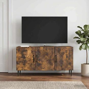 ARDEBO.de - TV-Schränk Geräucherte Eiche 99 x 34,5 x 50 cm Holzwerkstoff