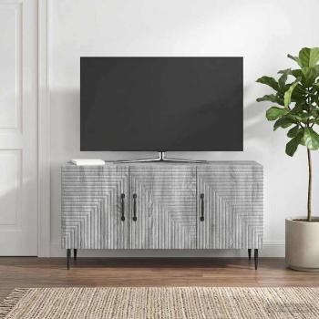 ARDEBO.de - TV-Schränk Graues Sonoma 99 x 34,5 x 50 cm Holzwerkstoff