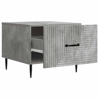 Couchtisch Betongrau 49 x 50 x 40 cm Holzwerkstoff