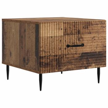 Couchtisch mit Schubladen Altholz 49 x 50 x 40 cm Holzwerkstoff