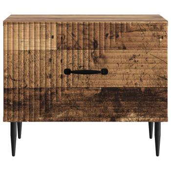 Couchtisch mit Schubladen Altholz 49 x 50 x 40 cm Holzwerkstoff