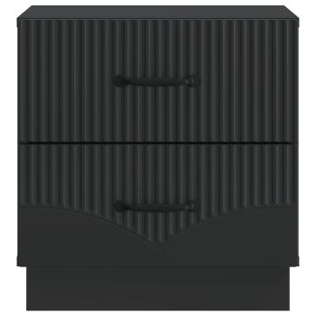 Nachttisch Schwarz 43 x 34,5 x 44,5 cm Holzwerkstoff