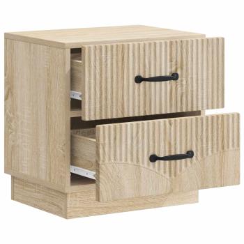 Nachttisch Sonoma-Eiche 43 x 34,5 x 44,5 cm Holzwerkstoff