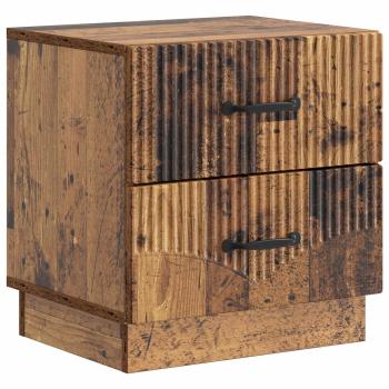 Nachttisch Altholz 43 x 34,5 x 44,5 cm Holzwerkstoff