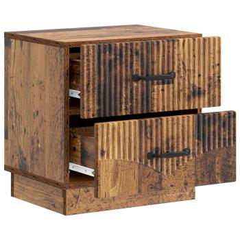Nachttisch Altholz 43 x 34,5 x 44,5 cm Holzwerkstoff