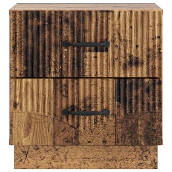 Nachttisch Altholz 43 x 34,5 x 44,5 cm Holzwerkstoff