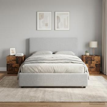ARDEBO.de - Nachttisch 2 stk. Altholz 43 x 34,5 x 44,5 cm Holzwerkstoff
