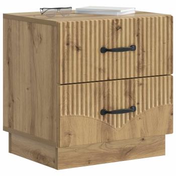 Nachttisch 2 stk. Artisan-Eiche 43 x 34,5 x 44,5 cm