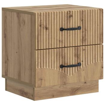 Nachttisch 2 stk. Artisan-Eiche 43 x 34,5 x 44,5 cm