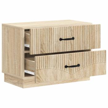 Nachttisch Sonoma-Eiche 62 x 34,5 x 44,5 cm Holzwerkstoff