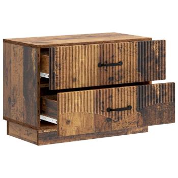Nachttisch Altholz 62 x 34,5 x 44,5 cm Holzwerkstoff