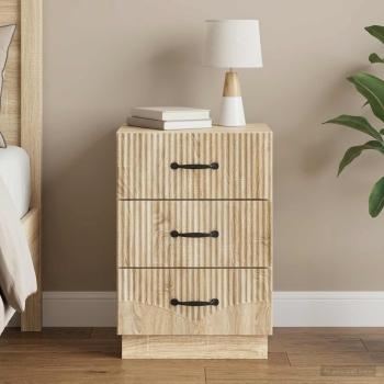 ARDEBO.de - Nachttisch Sonoma-Eiche 43 x 41 x 63,5 cm Holzwerkstoff