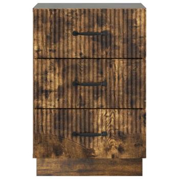 Nachttisch Geräucherte Eiche 43 x 41 x 63,5 cm Holzwerkstoff