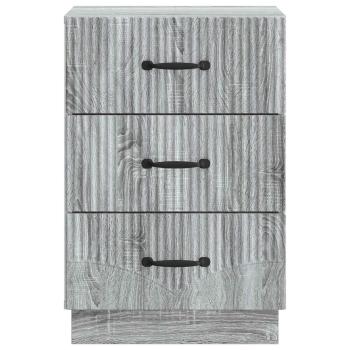 Nachttisch Graues Sonoma 43 x 41 x 63,5 cm Holzwerkstoff