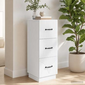 Schubladenschrank 33 x 34,5 x 87 cm Holzwerkstoff