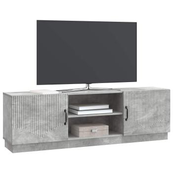 TV-Schränk Betongrau 150 x 31 x 47 cm Holzwerkstoff