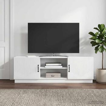 TV-Schränk Hochglanz Weiß 150 x 31 x 47 cm Holzwerkstoff